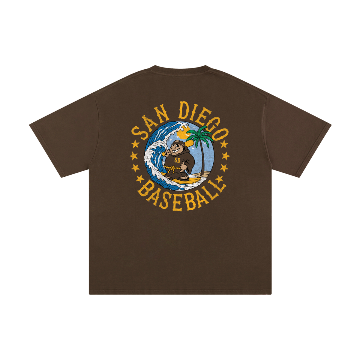 SURFING FRIAR T-SHIRT 19th